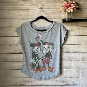 Disney Mickey & Minnie Christmas Graphic T-shirt